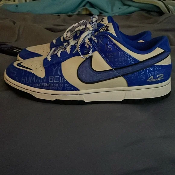 Nike | Shoes | Nike Jackie Robinson Dunk Low New Only Used  display picture 3